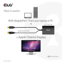 CLUB3D Mini DisplayPort to Dual Link DVI, HDCP OFF version for Apple Cinema Displays Active Adapter