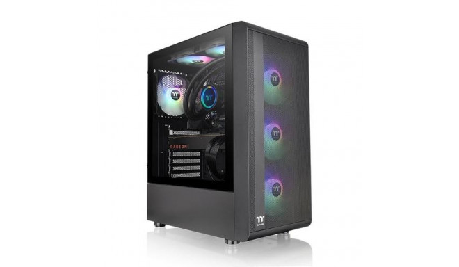 Thermaltake S200 TG ARGB Midi Tower Black