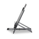 BakkerElkhuizen Ergo-Q Hybrid Pro Laptop stand Black, Dark Grey 40.6 cm (16&quot;)