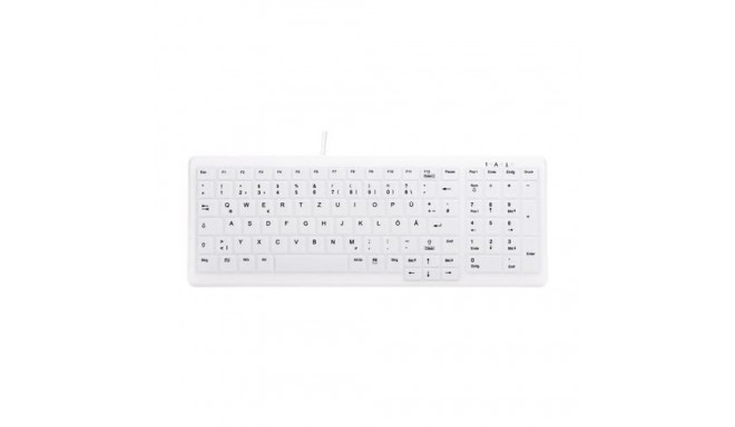 CHERRY AK-C7000 keyboard Medical USB QWERTZ German White