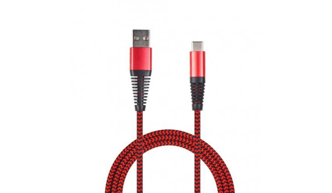 2GO 795947 USB cable 1 m USB 3.2 Gen 1 (3.1 Gen 1) USB B USB C Red