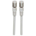 Intellinet Network Patch Cable, Cat7 Cable/Cat6A Plugs, 20m, Grey, Copper, S/FTP, LSOH / LSZH, PVC, 
