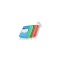 ICY BOX IB-AC602b-6 Pouch case Plastic Blue, Green, Grey, Orange, Red, White