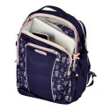 Herlitz Ultimate Blossom backpack School backpack Beige, Navy Polyester