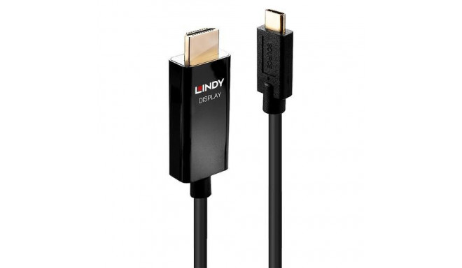 Lindy 1m USB Type C to HDMI 4K60 Adapter Cable with HDR