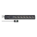 Brennenstuhl 1153300467 power extension 2 m 7 AC outlet(s) Indoor Black