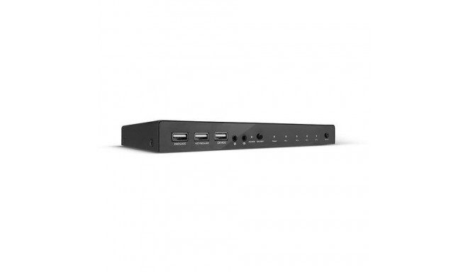 Lindy KVM Switch HDMI 18G, USB 2.0 &amp; Audio, 4 Port