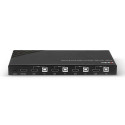 Lindy KVM Switch HDMI 18G, USB 2.0 &amp; Audio, 4 Port