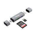 Equip Card Reader with USB 3.0 Hub, OTG