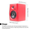 Monkey Banana Gibbon 8 loudspeaker 2-way Red Wired 110 W