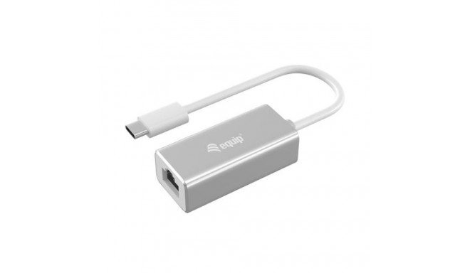 Equip USB Type C to RJ45 Gigabit Network Adapter