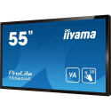 iiyama T5562AS-B1 Signage Display Interactive flat panel 138.7 cm (54.6&quot;) VA 500 cd/m² 4K U