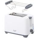 Adler AD 3216 toaster 2 slice(s) 1000 W Grey, White