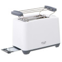 Adler AD 3216 toaster 2 slice(s) 1000 W Grey, White