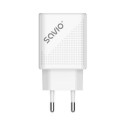 Savio LA-04 USB Type A &amp; Type C Quick Charge Power Delivery 3.0 Indoor Smartphone, Tablet Wh