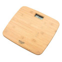 Adler AD 8173 personal scale Square Bamboo Electronic personal scale