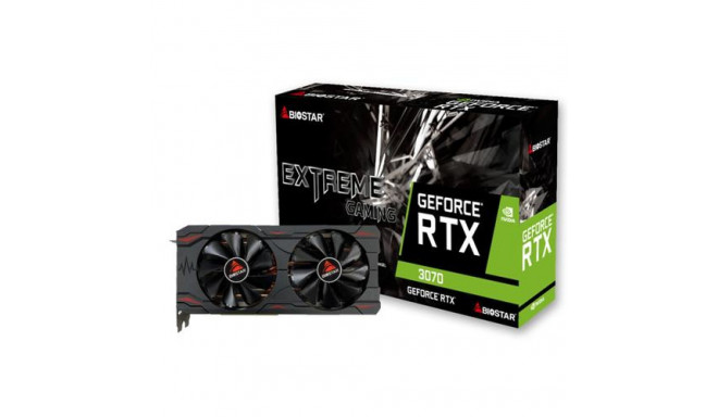 Biostar VN3706RM82 graphics card NVIDIA GeForce RTX 3070 8 GB GDDR6