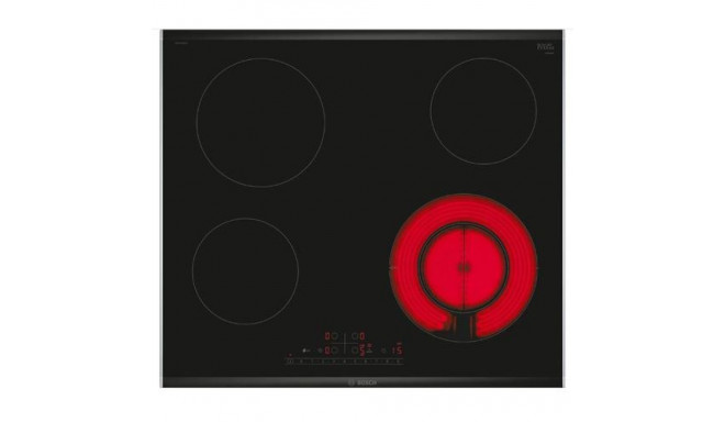 Bosch Serie 6 PKF675FP2E hob Black Built-in 60 cm Ceramic 4 zone(s)