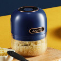 Deerma JS100 electric food chopper 0.15 L 40 W Black, Blue, Transparent