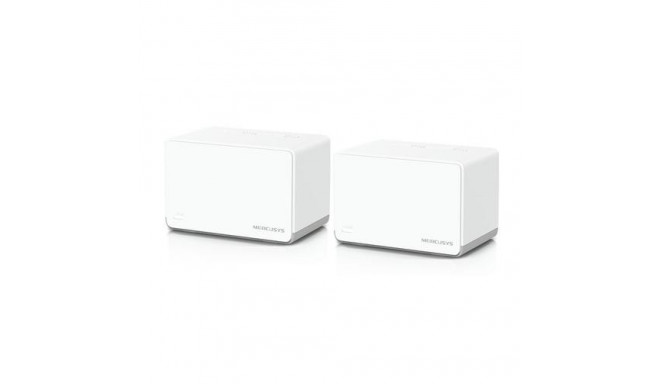 Mercusys HALO H70X (2-PACK) Dual-band (2.4 GHz / 5 GHz) Wi-Fi 6 (802.11ax) White 3 Internal