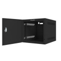 Lanberg WF10-2306-00B rack cabinet 6U Wall mounted rack Black