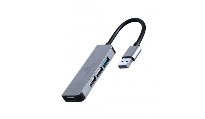 Gembird UHB-U3P1U2P3-01 laptop dock/port replicator Wired USB 3.2 Gen 1 (3.1 Gen 1) Type-C Silver