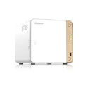 QNAP TS-462-4G NAS/storage server Tower Ethernet LAN White N4505