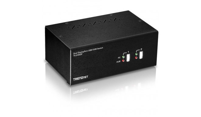 Trendnet TK-240DP KVM switch Black