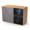 Philips TAR5505/10 radio Portable Digital Black, Grey, Wood