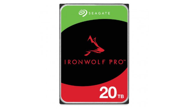 Seagate IronWolf Pro ST20000NT001 internal hard drive 20 TB 7200 RPM 256 MB 3.5&quot;