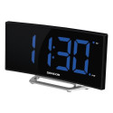 Sencor SDC 120 alarm clock Black, Silver