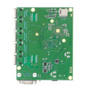 Mikrotik RB450Gx4 wired router Gigabit Ethernet Green