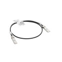 Aruba, a Hewlett Packard Enterprise company R9D19A fibre optic cable 1 m SFP+ Black, Silver