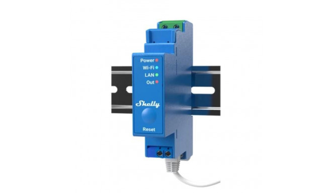 Shelly Pro 1 electrical relay Blue