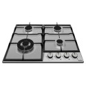 Amica PGD6101APR hob Stainless steel Built-in 59 cm Gas 4 zone(s)