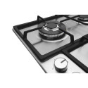 Amica PGD6101APR hob Stainless steel Built-in 59 cm Gas 4 zone(s)