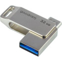 Goodram ODA3 USB flash drive 32 GB USB Type-A / USB Type-C 3.2 Gen 1 (3.1 Gen 1) Silver