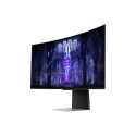 Samsung G85SB computer monitor 86.4 cm (34&quot;) 3440 x 1440 pixels UltraWide Quad HD OLED Silv