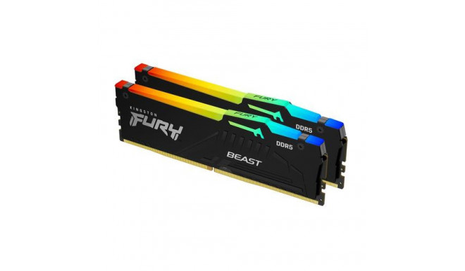 Kingston Technology FURY Beast 32GB 6000MT/s DDR5 CL40 DIMM (Kit of 2) RGB