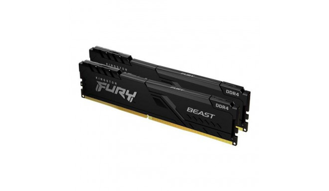 Kingston Technology FURY Beast 8GB 3200MT/s DDR4 CL16 DIMM (Kit of 2) Black