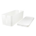 LogiLink KAB0063 cable organizer Cable box White 1 pc(s)