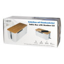 LogiLink KAB0075 - Logitech Kabelbox mit Bambus-Deckel