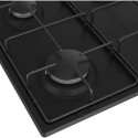 Beko HIBG64120SB 60cm Gas Hob with Side Knob Controls