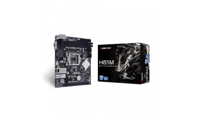 Biostar H61MHV3 motherboard Intel® H61 LGA 1155 (Socket H2) micro ATX