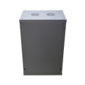 Extralink Rackmount cabinet 15U 600x600 Gray wall mounted