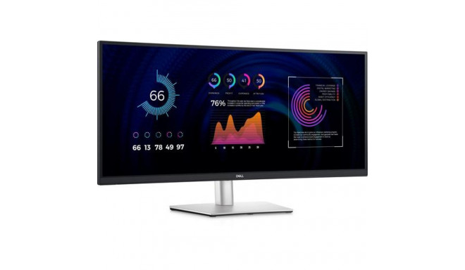 DELL P Series P3424WE computer monitor 86.7 cm (34.1&quot;) 3440 x 1440 pixels 4K Ultra HD LCD B