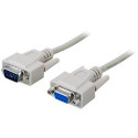 Deltaco DEL-38 serial cable White 3 m