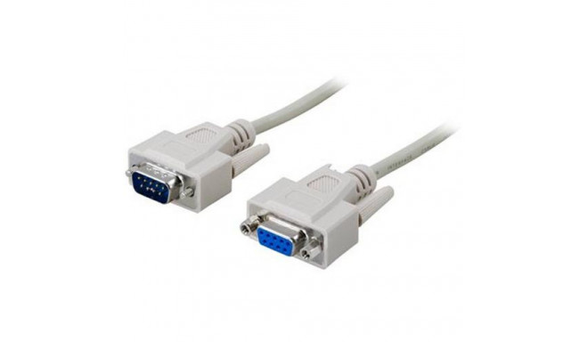 Deltaco DEL-38 serial cable White 3 m
