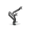 Digitus Universal Dual Monitor Mount with Gas Spring and Clamp Mount