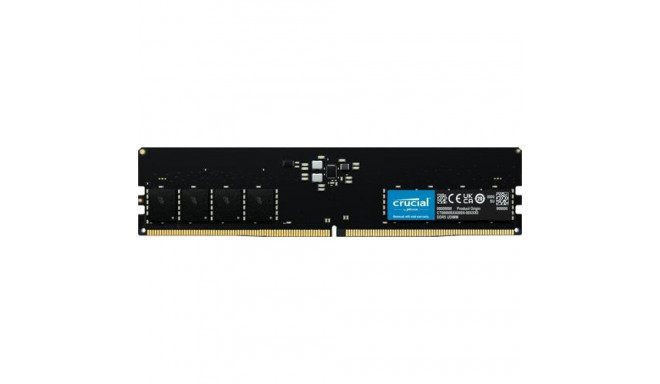 Crucial CT16G48C40U5 memory module 16 GB 1 x 16 GB DDR5 4800 MHz ECC